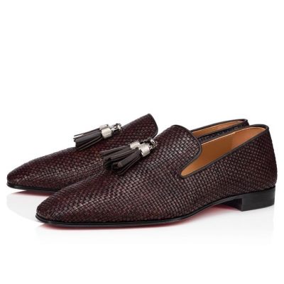 Mocasines Rivalion Christian Louboutin Hombre - Marrom Oscuro - 1210852BK65